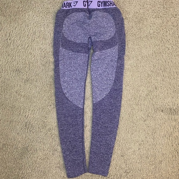 Gymshark Flex Purple Leggings - Picture 3 of 5